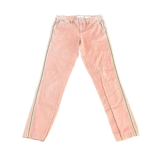 Women's Anthropologie Coral Relaxed Chino Pants - Picture 1 of 10